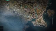 Location of the Pilgrim at the end of the blue line (Image via Starry Studio)